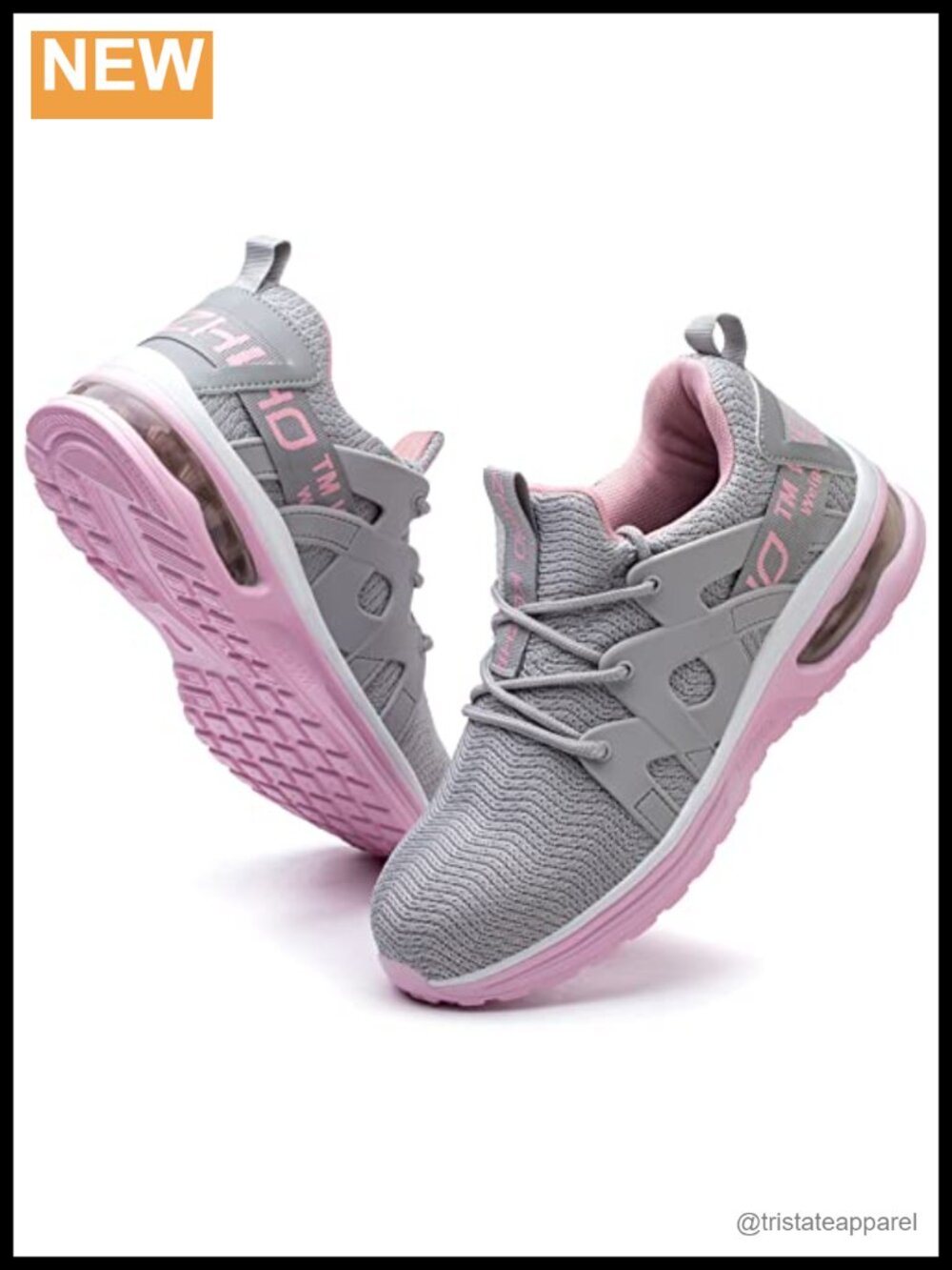 Kezhiho Steel Toe Work Sneakers Air Cushion Lightweight Puncture Resistant Slip